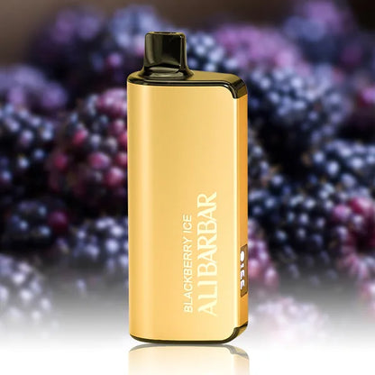 ALIBARBAR INGOT 9000 Puffs Blackberry Ice