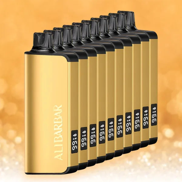 ALIBARBAR INGOT 9000 Puffs 10-Pack Bundle